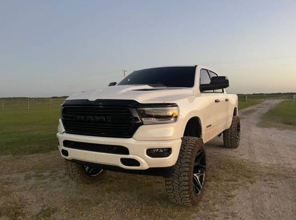 Lifted Ram truck